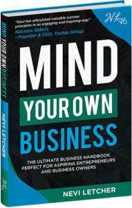 Nevi Letcher Mind Your Own Business 3D Book